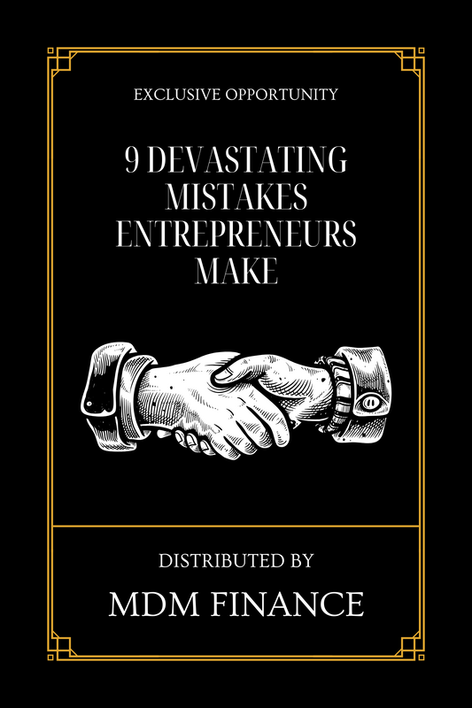 12 9 Devastating Mistakes Entrepreneurs Make